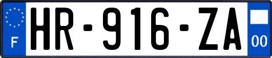 HR-916-ZA