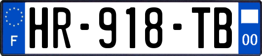 HR-918-TB