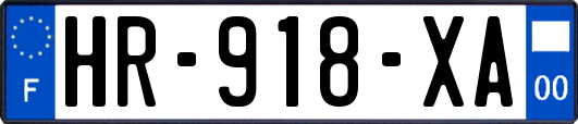 HR-918-XA