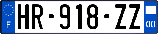 HR-918-ZZ