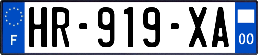 HR-919-XA