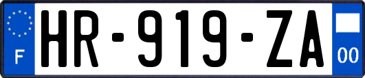 HR-919-ZA
