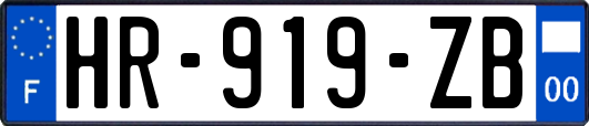 HR-919-ZB