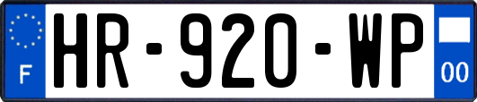 HR-920-WP