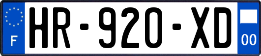HR-920-XD