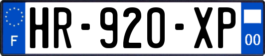 HR-920-XP