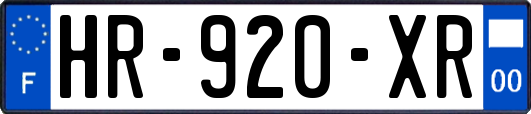 HR-920-XR