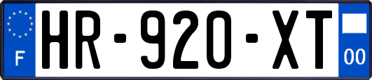 HR-920-XT