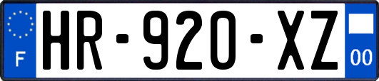 HR-920-XZ
