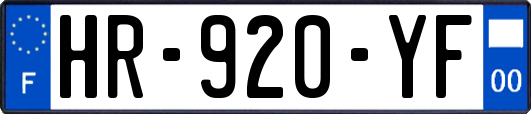 HR-920-YF