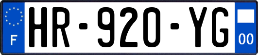 HR-920-YG