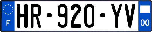 HR-920-YV