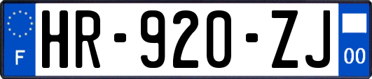 HR-920-ZJ