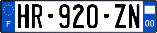HR-920-ZN