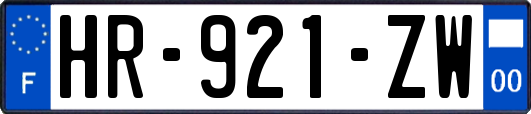 HR-921-ZW