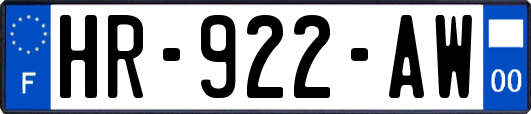 HR-922-AW