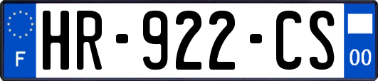 HR-922-CS