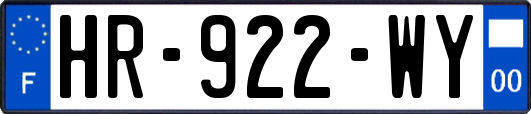 HR-922-WY