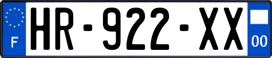HR-922-XX
