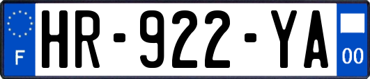 HR-922-YA
