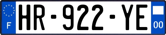 HR-922-YE
