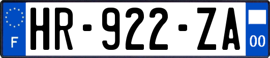 HR-922-ZA