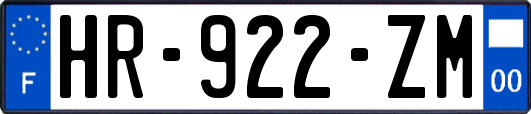 HR-922-ZM