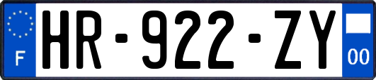 HR-922-ZY