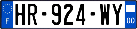 HR-924-WY