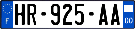 HR-925-AA