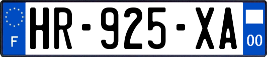 HR-925-XA