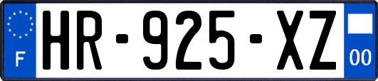 HR-925-XZ