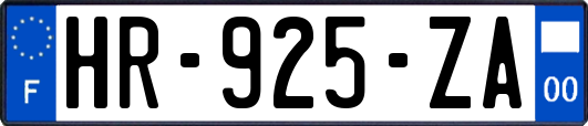 HR-925-ZA