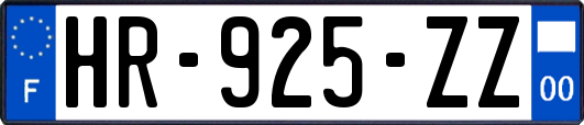 HR-925-ZZ