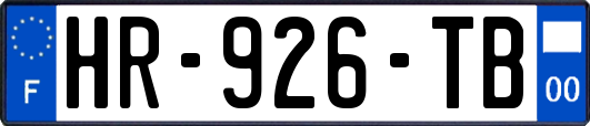 HR-926-TB