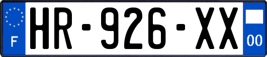 HR-926-XX