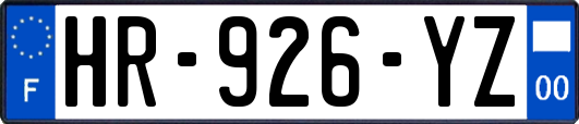 HR-926-YZ