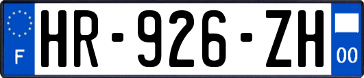 HR-926-ZH