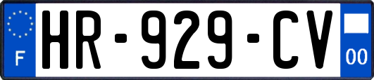 HR-929-CV