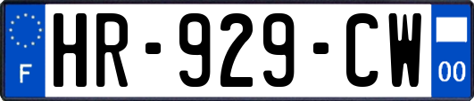 HR-929-CW
