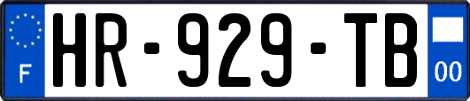 HR-929-TB