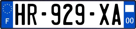 HR-929-XA