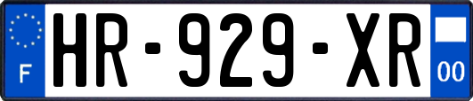 HR-929-XR