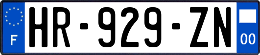 HR-929-ZN