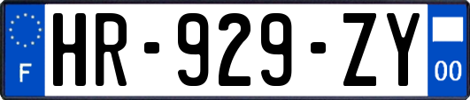 HR-929-ZY