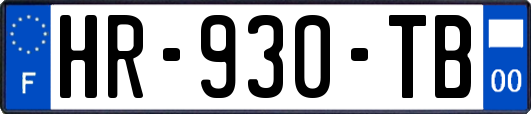 HR-930-TB