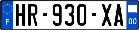 HR-930-XA