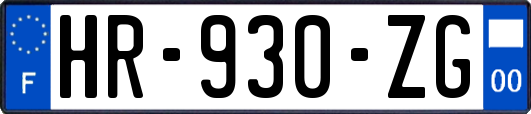 HR-930-ZG