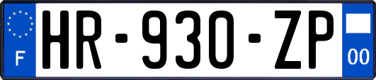 HR-930-ZP