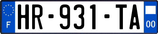 HR-931-TA